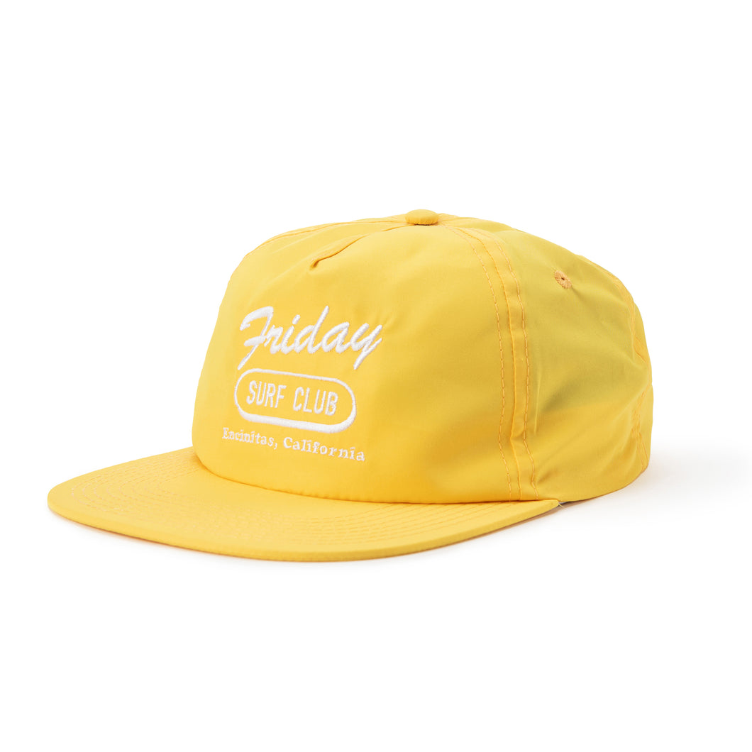 Friday Surf Club Hat Yellow
